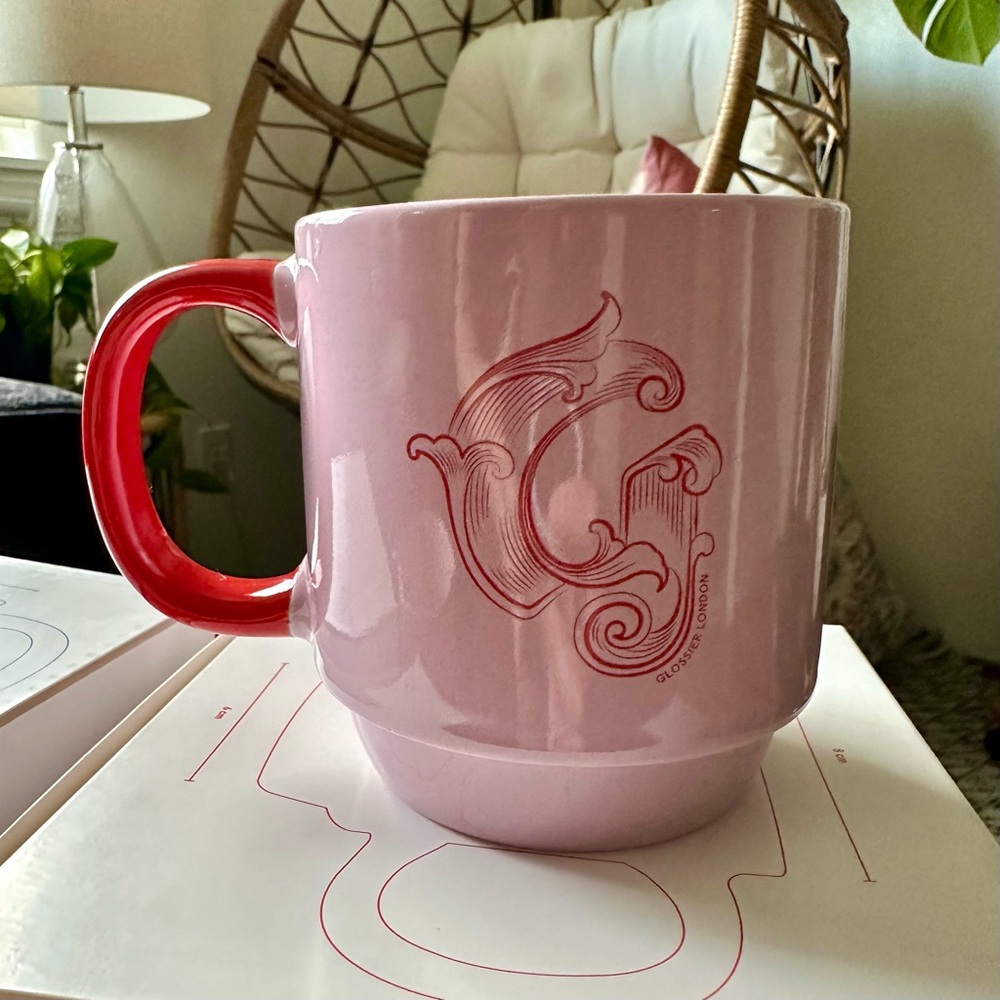 NIB Glossier Mug London & Philadelphia Stacking Set - Picture 5 of 12